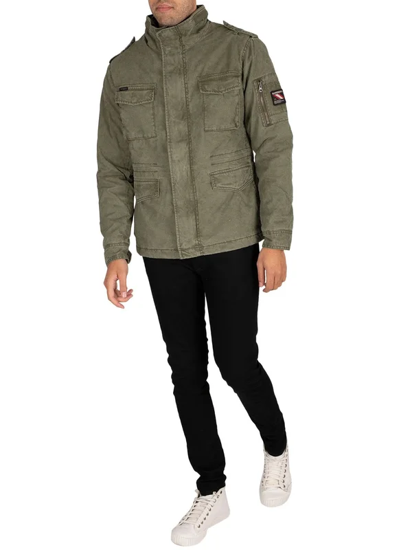 Superdry - M5010351A - Green - M