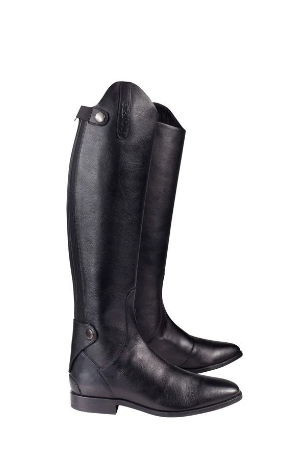 Horze ELISA Tallboot with Zipper - 6.5W - Black