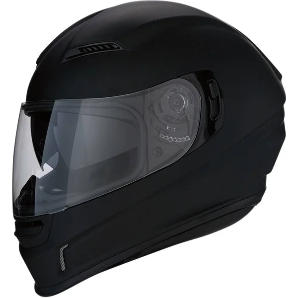 Z1R Jackal Solid Full Face Helmet - Flat Black - Size: Large