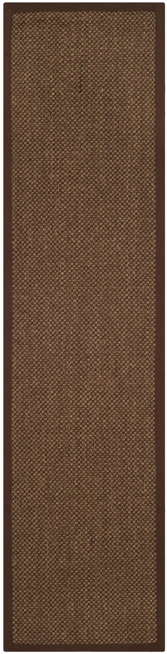 Safavieh Natural Fiber Brown & Brown 2& x 12& Rug