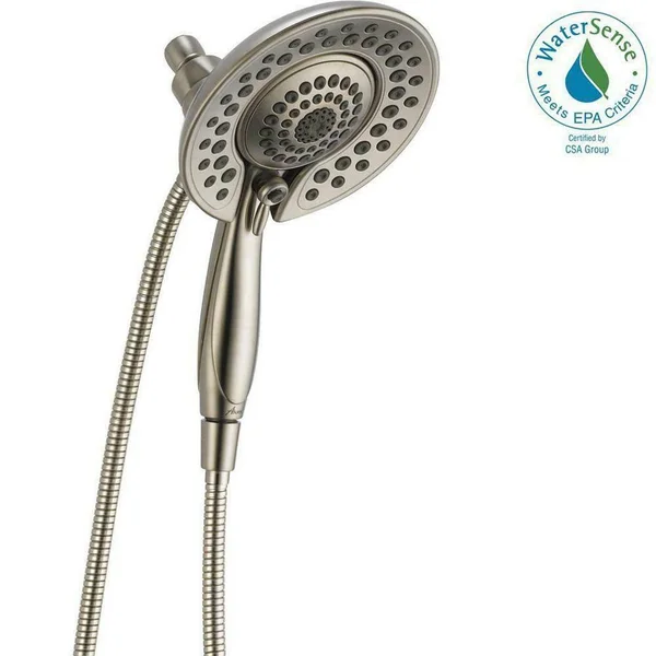 Delta 58569-SS-PK In2ition 5-Setting Two-in-One Shower - Stainless