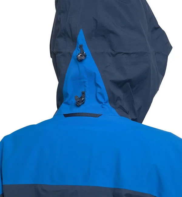 Hagl鰂s Roc Spire Gore-Tex Jacket Light Blue Navy Blue Women M