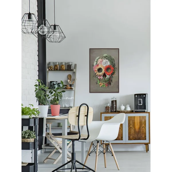 Marmont Hill MH-JULBOT-07-DWFF-60 Commonless Floater 60 x 40 in. Framed Painting Print on Canvas - Contemporary & Modern, Be