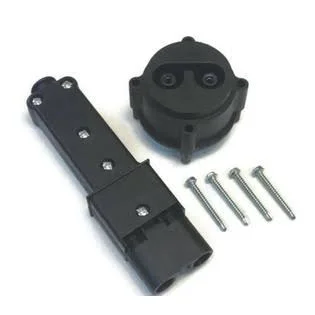 Vital All-Terrain Yamaha 48V Volt Golf Cart Charger Plug & Receptacle JR1-H6181-02, JR1-H235A-00