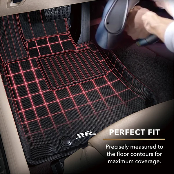 3D MAXpider L1TY13711501 Toyota Corolla 2014 Kagu Gray R1 Floor Mat