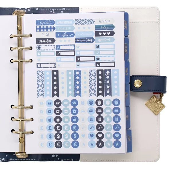 Carpe Diem A5 Planner-Colour Wash