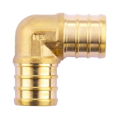 Litorange 3/4 inch PEX 90 Degree Elbow 3/4' (Pack of 20) Lead Free Brass Barb C