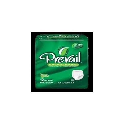Prevail Protective Underwear (UNDERWEAR - Protective, XXL, Prevail, 12/pk, Size: XL Plus