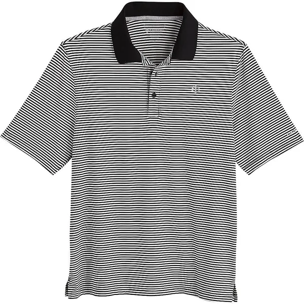 Coolibar UPF 50+ Men's Erodym Short Sleeve Golf Polo - Sun Protective