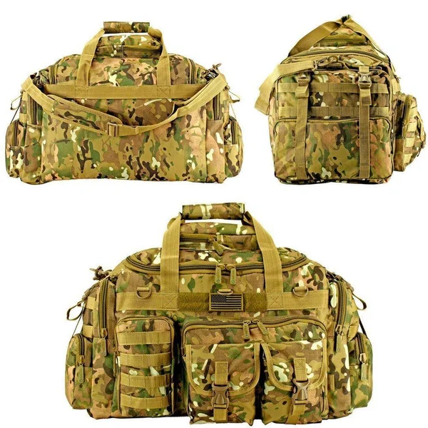 East West USA The Humvee Duffle Bag (Large) - Desert Digital Camo