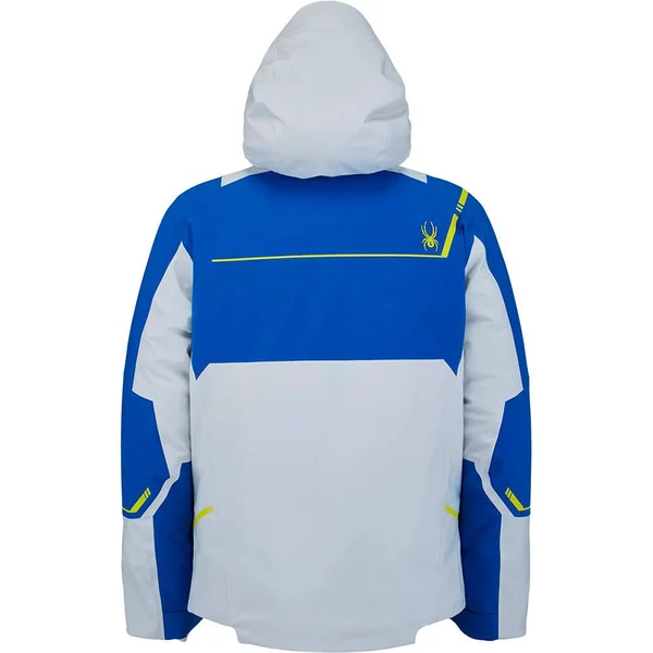 Spyder Titan Mens Insulated Ski Jacket - Grey, Size S