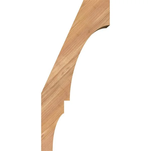 5 1/2x22W x 10x22D x 22x22H Balboa Smooth Brace - Western Red Cedar