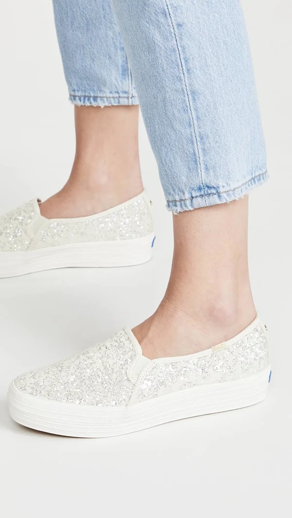Keds x Kate Spade Triple Decker Slip On Sneakers