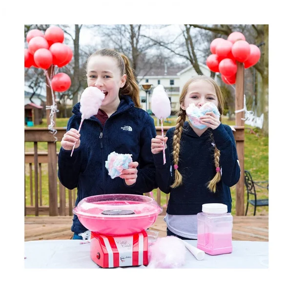 The Candery Cotton Candy Machine - Bright - Colorful Style- Makes Hard Candy, Sugar Free Candy, Sugar Floss, Homemade Sweets for