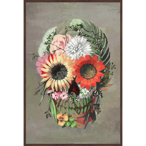 Marmont Hill MH-JULBOT-07-DWFF-60 Commonless Floater 60 x 40 in. Framed Painting Print on Canvas - Contemporary & Modern, Be