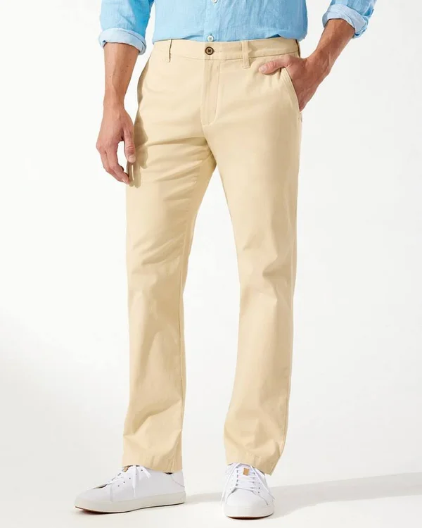 Tommy Bahama Men's Boracay Flat-Front Chino Pants - Light Butternut - Size 30 x 32