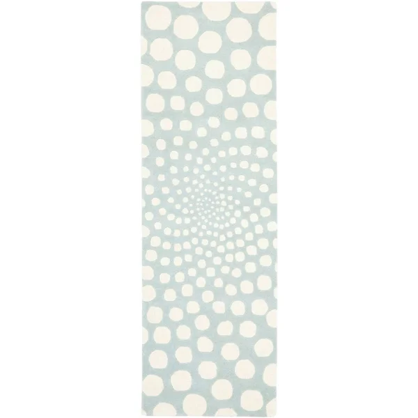 Safavieh Soho SOH766A 2&6x22 x 6&0x22 Runner Blue, Ivory Area Rug