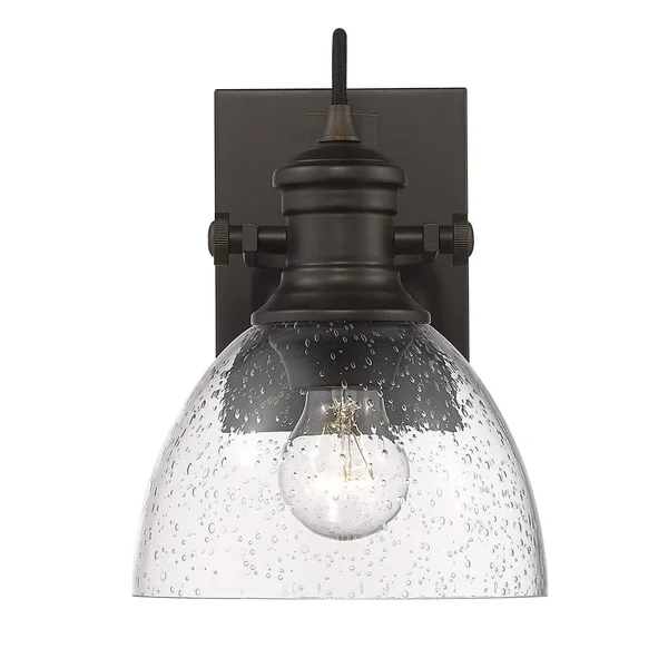 Golden Hines 1 Light Bath Vanity 3118 BA1 RBZ SD (Bronze)
