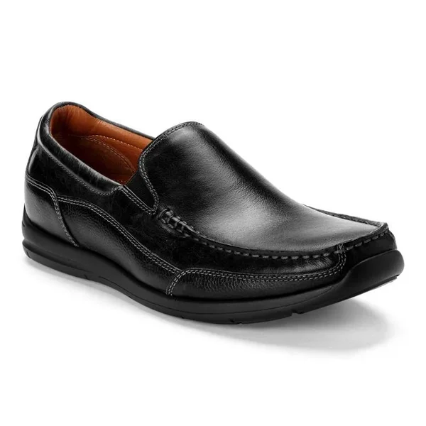 Vionic Preston Loafer Black Black Leather - 9.5, M