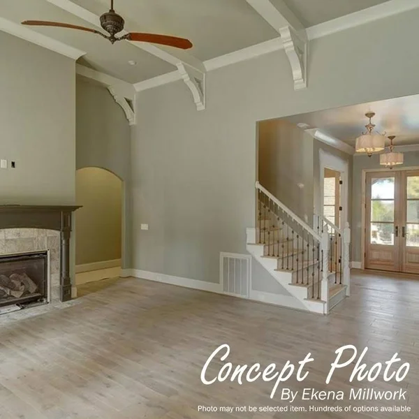 Ekena Millwork 6 in. x 24 in. x 20 in. Western Red Cedar Balboa Traditional Rough Sawn Outlooker