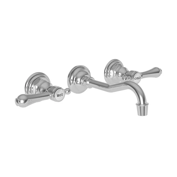 Newport Brass Chesterfield Wall Mount Lavatory Faucet Matte White