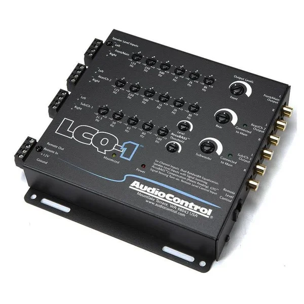 AudioControl Lcq-1 6-Channel Line Output Converter with Equalizer