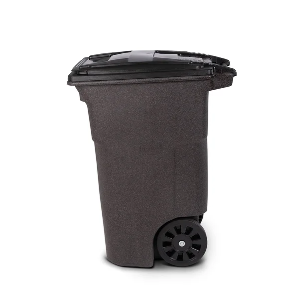 Toter ANA64-00BST Brownstone 2Wheel Trash Can, 64Gal.