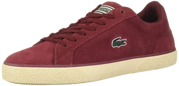 Lacoste Men Lerond Fashion Sneakers - Men's, Size: 8, Red
