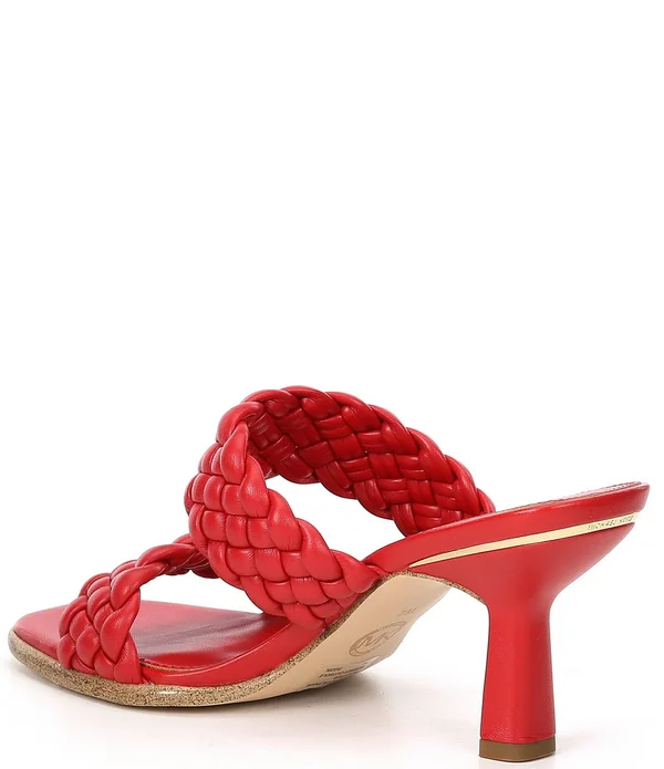 Michael Kors Amelia Braided Mule - Brown - Mules