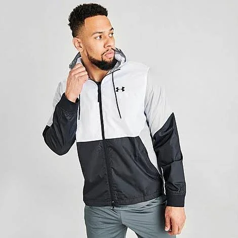 Under Armour Men's Legacy Windbreaker White/Black Small