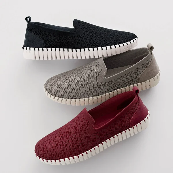 Skechers Women's Sepulveda Blvd - Day Wishes Slip-On Shoes, Dark Red, 8.5