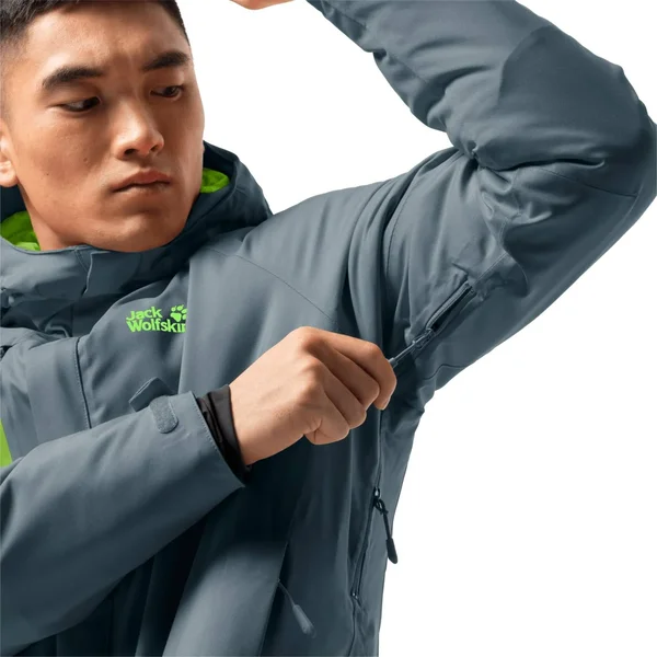 Jack Wolfskin Mens Troposphere Winter Jacket Storm Grey XXXL