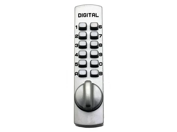 Lockey USA Mechanical Keyless Surface Mount Hook Bolt Sliding