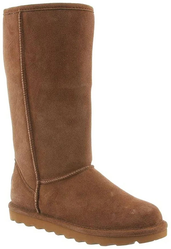 Bearpaw Women's Elle Tall Wide Boots, Hickory, Size 10