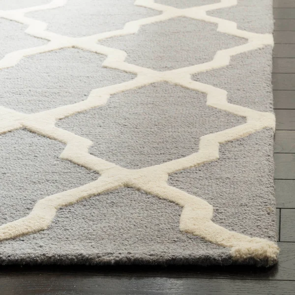 Safavieh Cambridge Rug CAM121 Light Blue, Ivory, 4& x 6&