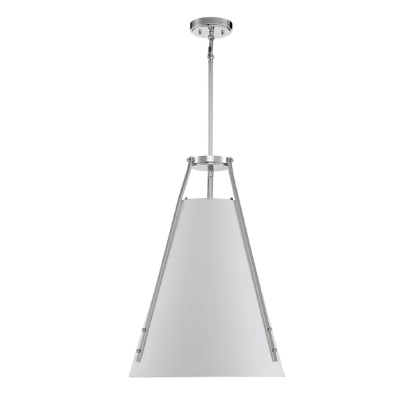 Savoy House-Newport 4 Light Polished Nickel Pendant-7-2521-4-109