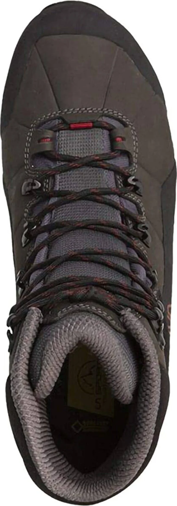 La Sportiva Men's Nucleo High II GTX - Carbon/Chili - 43.5
