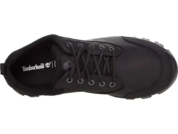 Timberland Men's Keele Ridge Waterproof Low Hiking Shoes, Black, 9.5