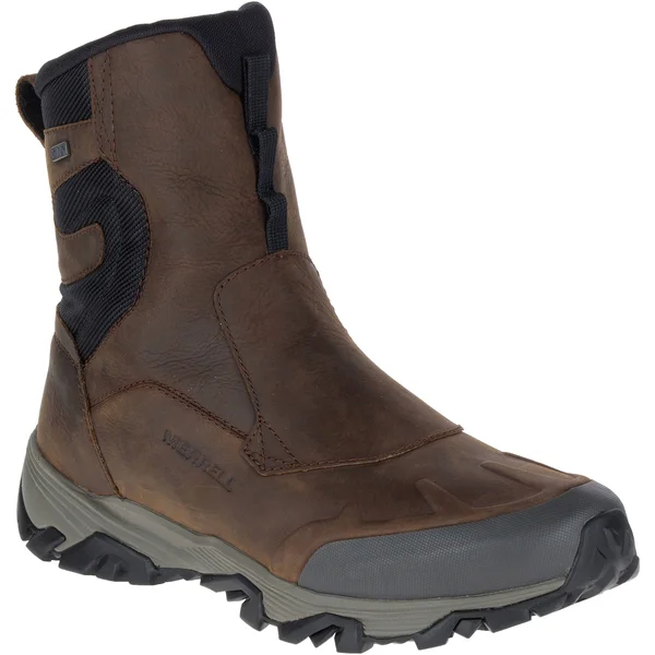 Merrell Men's Coldpack Ice+ 8in Zip Polar Waterproof Boot - 8.5 Wide - Copper Mountain