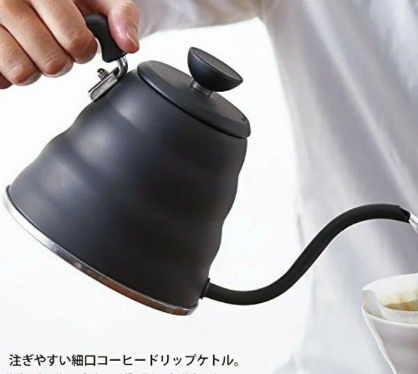 Hario Buono V60 Drip Kettle - Black