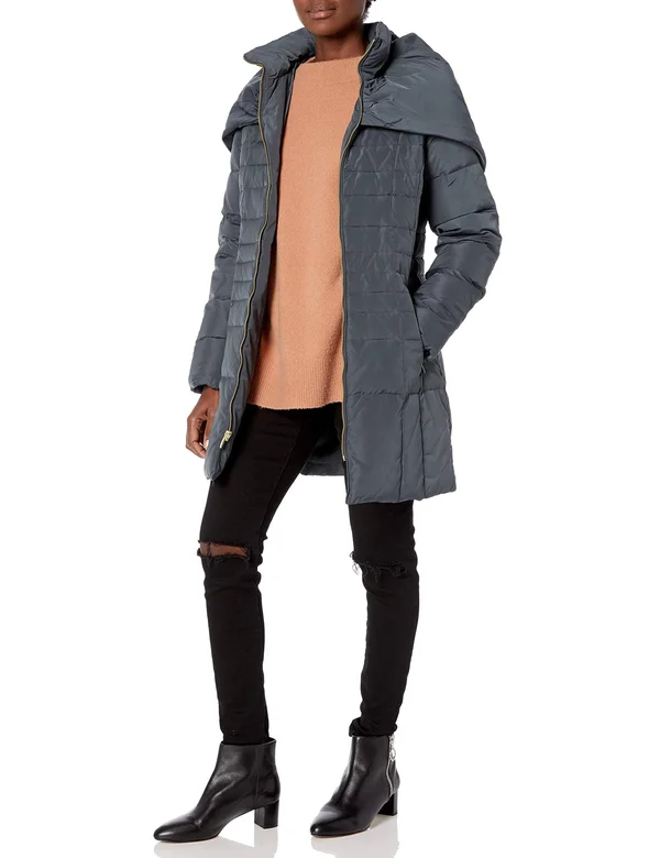 Cole Haan Shawl Hood Down Coat