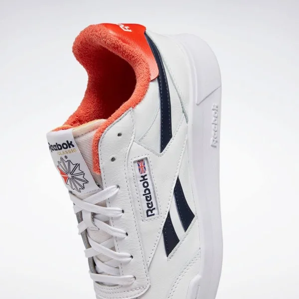 Reebok Club C Revenge Legacy Shoes Mens Sneakers 6 Ftwr White - Vector Navy, Dynamic Red