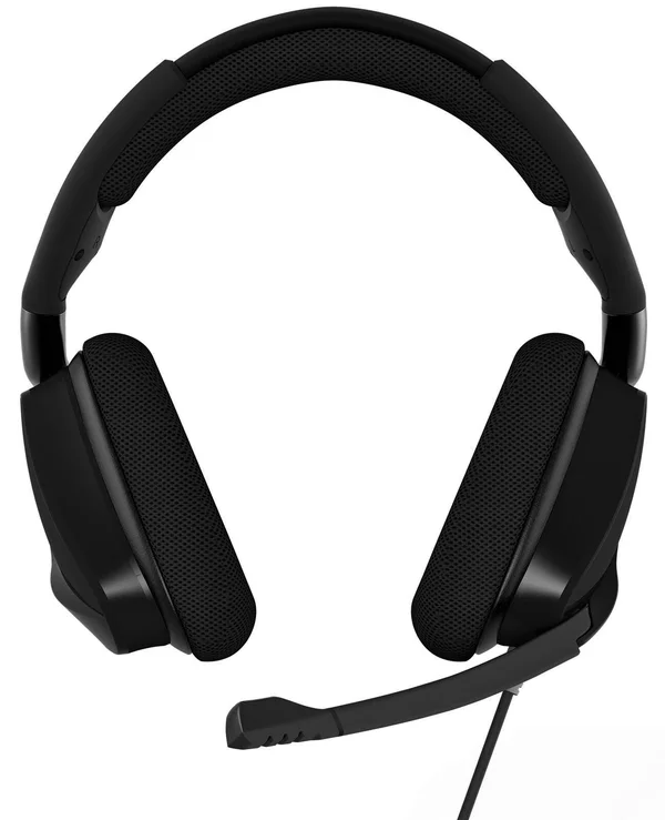 Corsair Gaming Surround Over-Ear Headset - Uni-Directional - Black