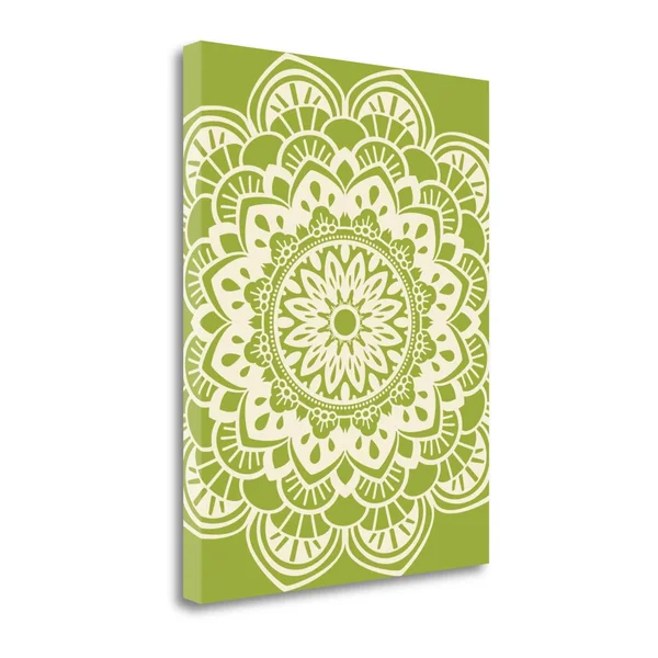Tangletown Fine Art Mandala VIII by Tamara Robinson, Giclee Print on Gallery Wrap Canvas, 22x22 x 28