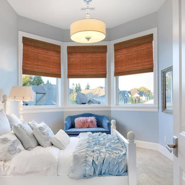 Radiance Cordless Maple Cape Cod Flatweave Bamboo Roman Shade - 34 in. W x 64 in. L