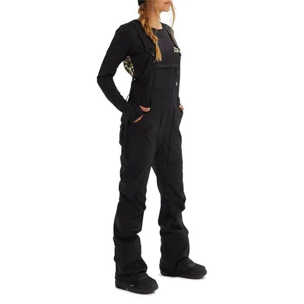 Burton Avalon Bib Softshell (True Black - Large) - Women's