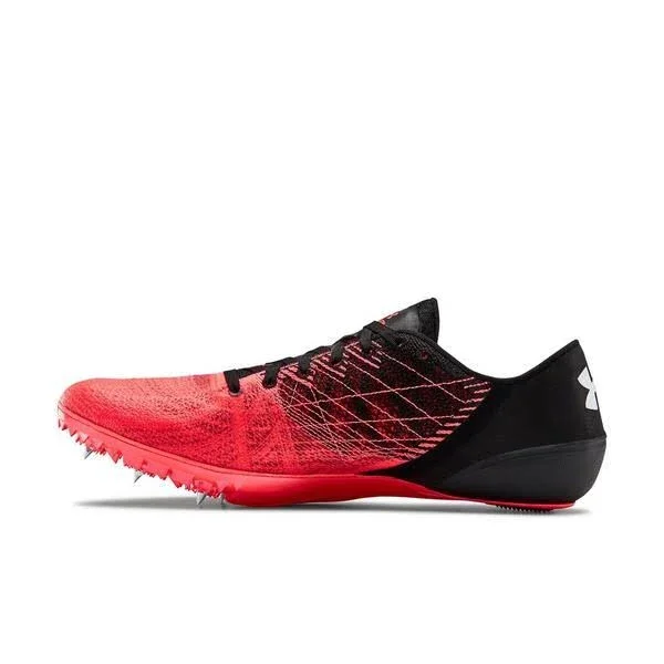 Under Armour Speedform Sprint 2 Black/Multi Men's Track Cleat Red/Black 10