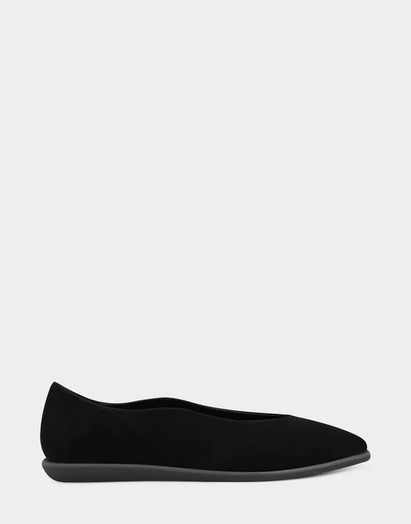 Aerosoles Women's Virona Casual Flat - Black Suede