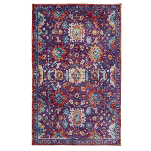 Mohawk Prismatic Springfield Purple Z0142-A409 Area Rug 5'x8'