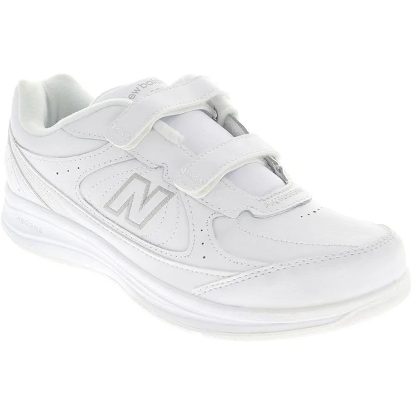 New Balance Women's Hook and Loop 577 - White (Size 10 wide)